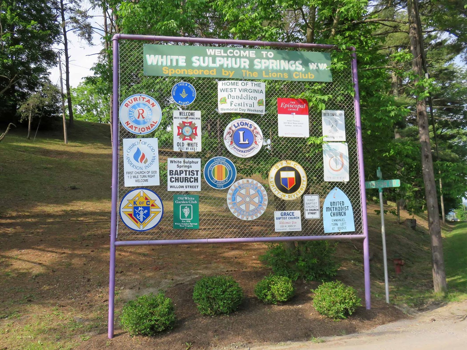 Geographically Yours White Sulphur Springs, West Virginia