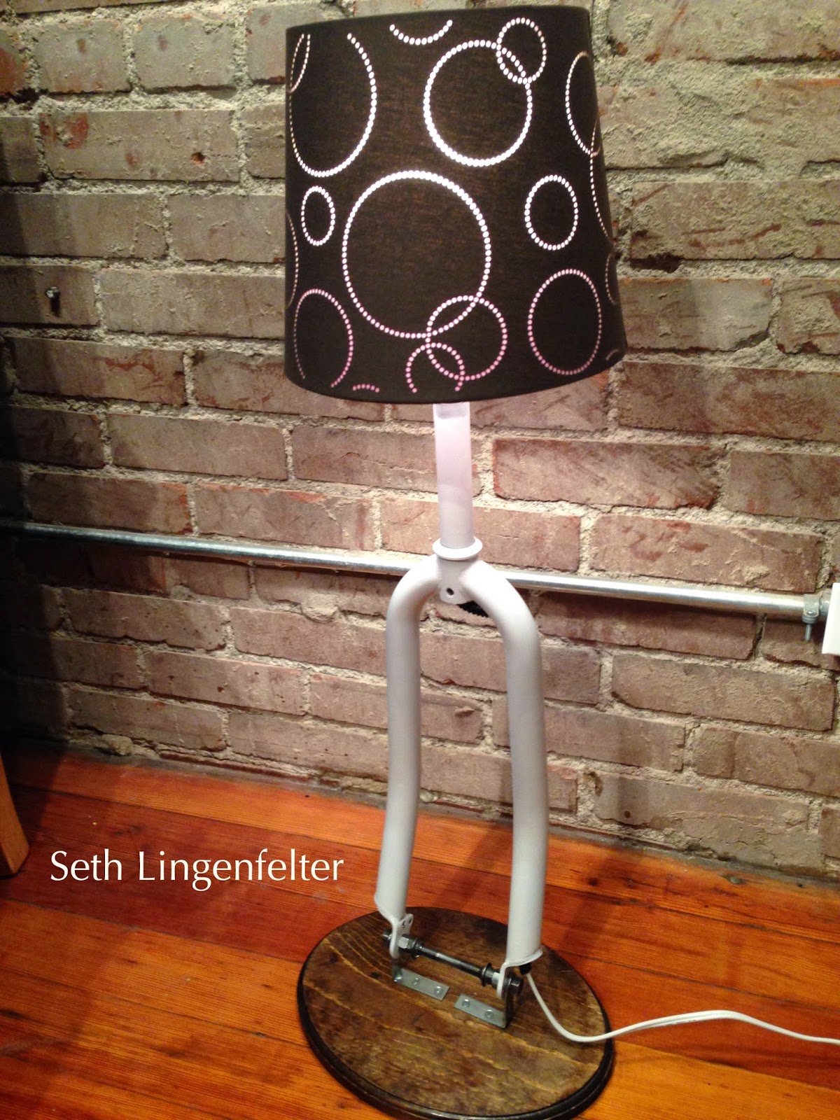 It's a good day Sir. Bicycle Fork Lamp DIY