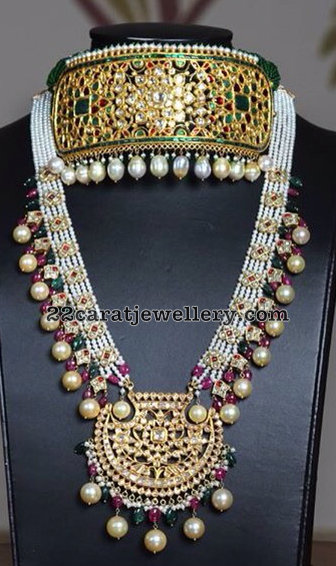 Hyderabadi Traditional Pearls Sets