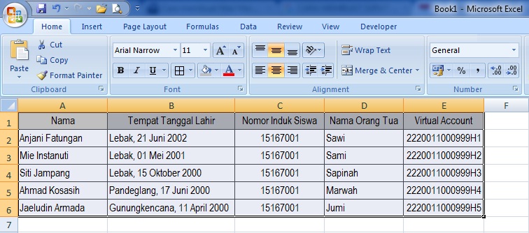 Contoh Soal Dan Jawaban Tentang Mail Merge Berbagi Contoh Soal
