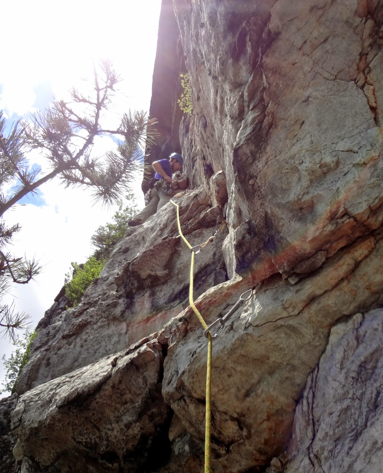 Climb and Punishment Climbing at Millbrook Realm of the Fifth Class