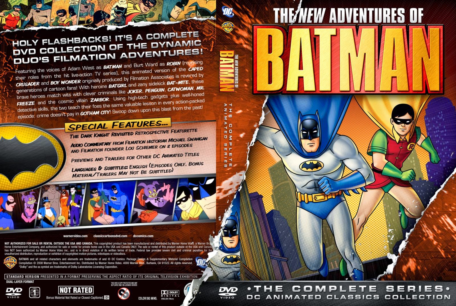 Fichas de Superheroes Marvel y DC: SERIE: Nuevas Aventuras de Batman