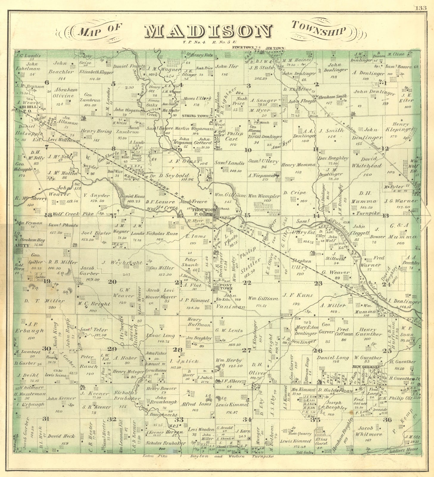 MoselMiami Musings Montgomery county, Madison township, 1875