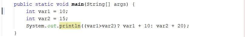 Cómo usar operadores ternarios en Java