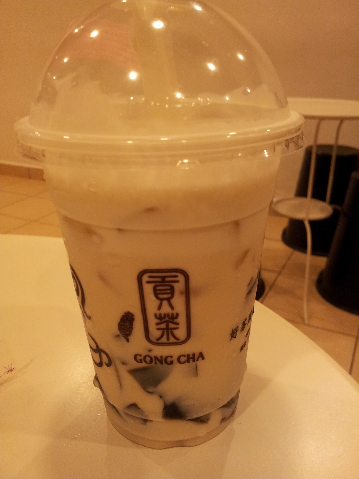 ♥ Gong Cha Signature Milk Green Tea C_melody•向幸福出发