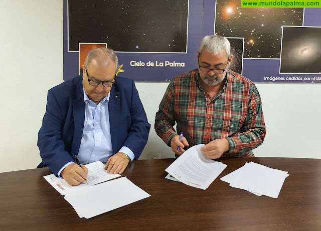 La Reserva Mundial de la Biosfera La Palma y la empresa Áridos El Riachuelo firman un acuerdo de Custodia del Territorio en el marco de la Iniciativa Europea Interreg