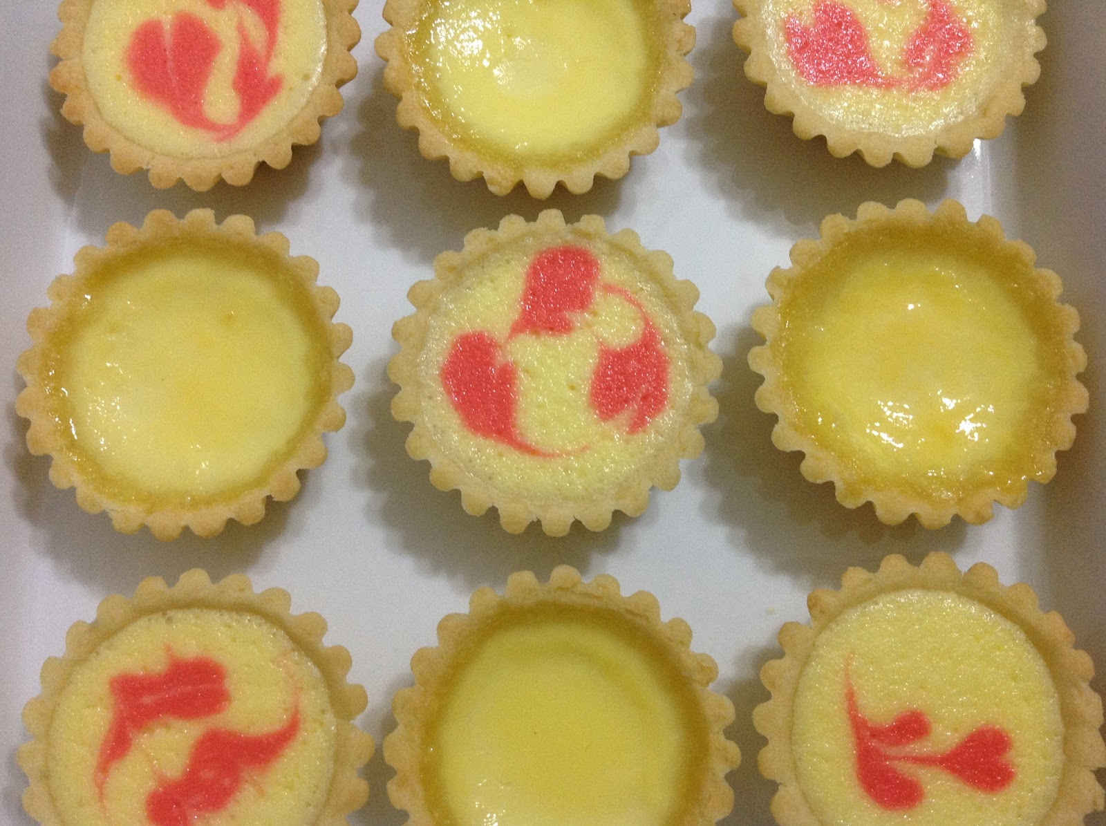 CHIN's BAKING DIARY Cream Cheese Tarts & Egg Tarts