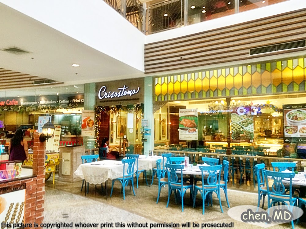 fly.in.style.daily: FOODPLACE: CRISOSTOMO, Alabang Town Center (nov 28 ...