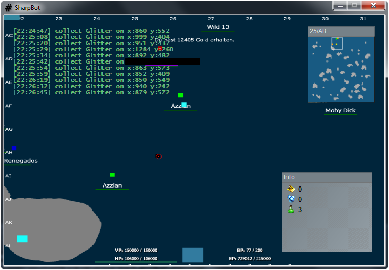 SeaFight SharpBot Hile Oyun Botu indir screenshot SeaFight SharpBot Hile Oyun Botu indir