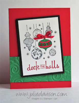 Stampin' Up! Beautiful Baubles ~ This or That? ~ 2018 Holiday Catalog ~ Christmas ~ www.juliedavison.com