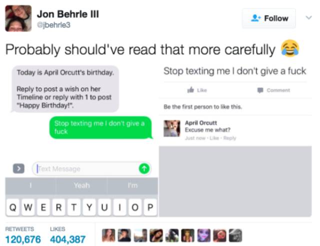 what does my bad mean in texting