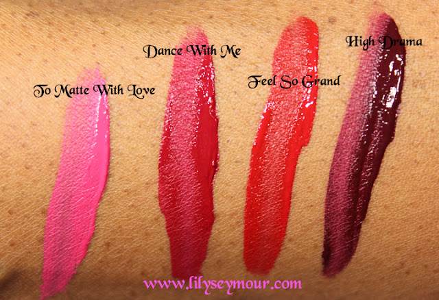 MAC Liquid Lip Color Swatches on Brown Skin