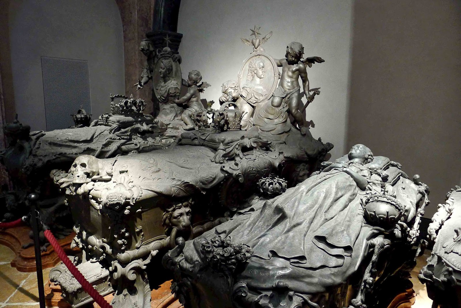 Habsburg Imperial Crypt And The Viennese Death Culture