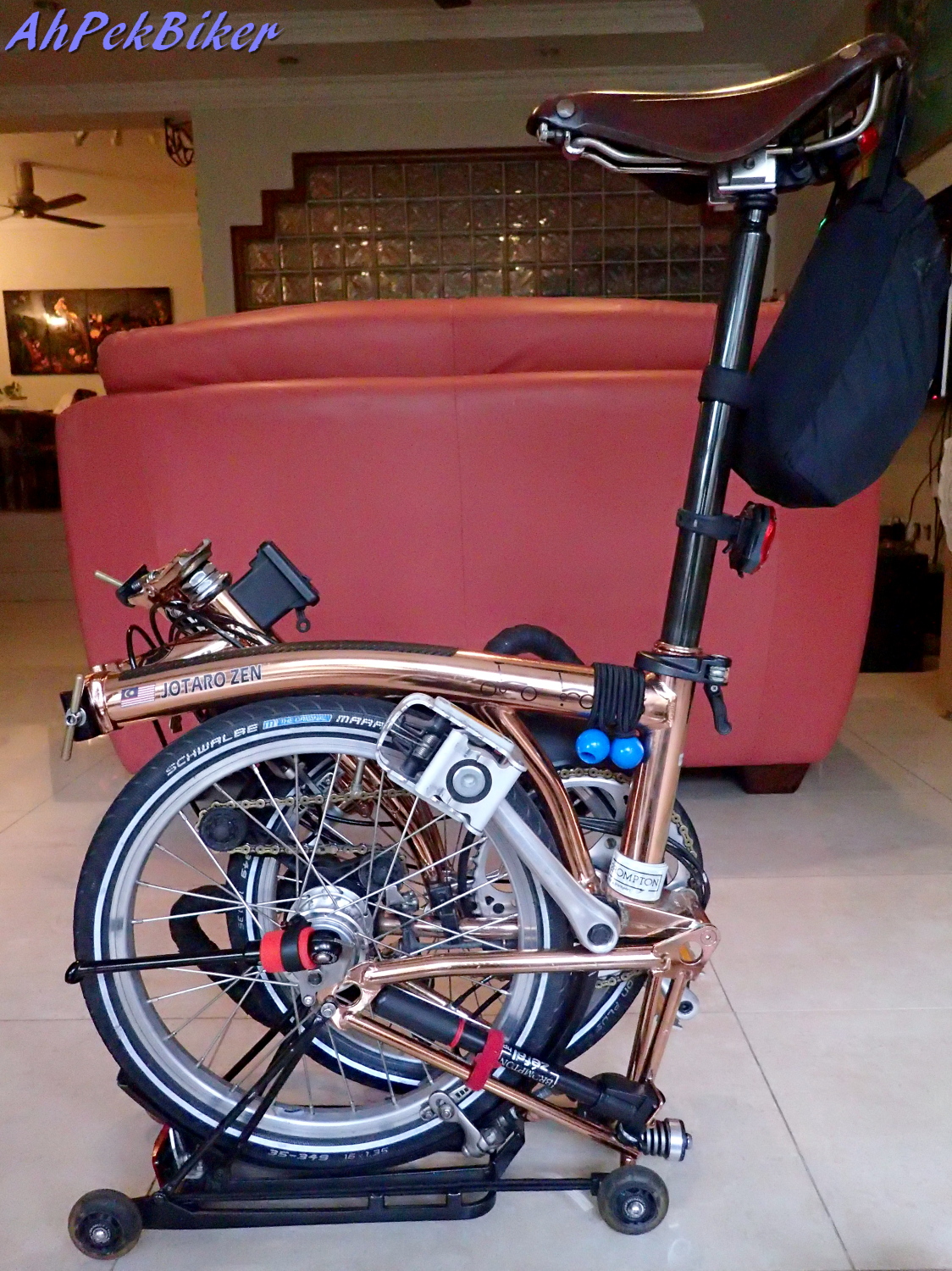 brompton kickstand