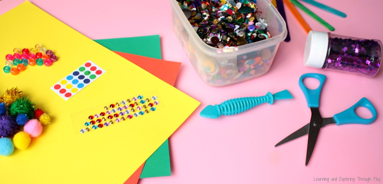 Learning and Exploring Through Play Ice Lolly Preschool Craft