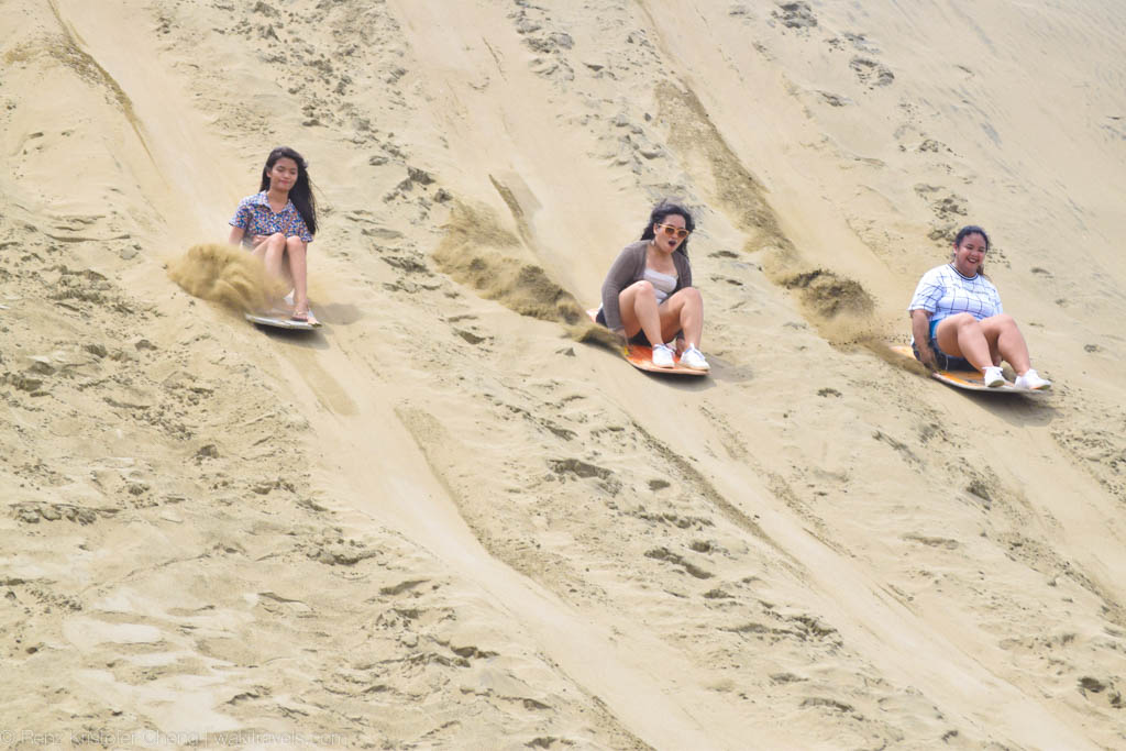 Adventures in La Paz Sand Dunes of Ilocos Norte Wander Kid Travels