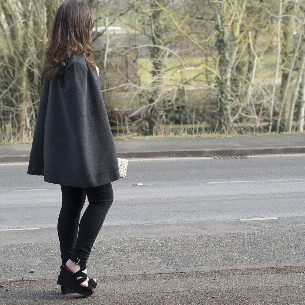 OOTD | Stepping Into Spring With A Cape Coat