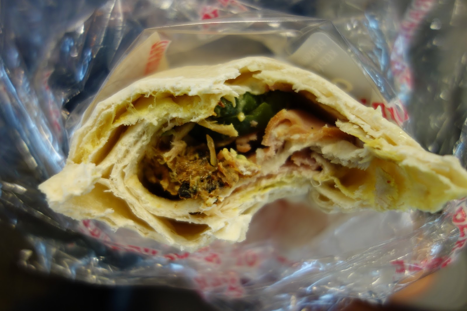 Trader Joe's Turkey, Spinach, and Swiss Cheese Wrap, Turkey Club Wrap