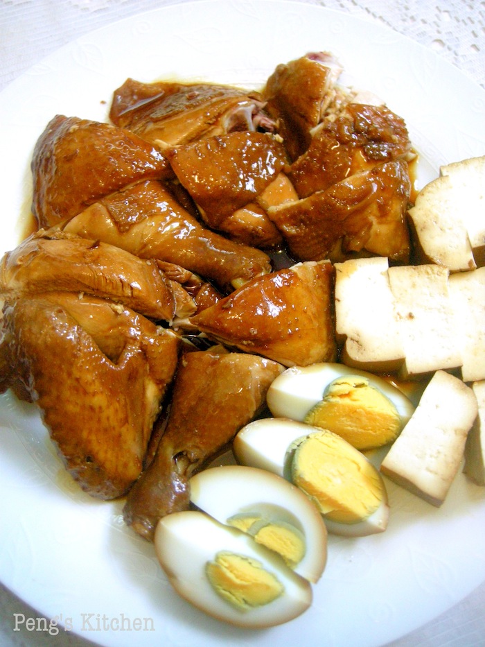 Peng's Kitchen 玫瑰露酒豉油鸡 Braised Soy Sauce Chicken with Rose Wine