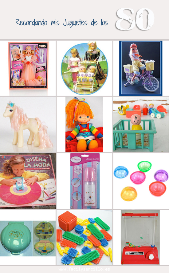 Algunos Juguetes de los A os 80 F cil y Sencillo