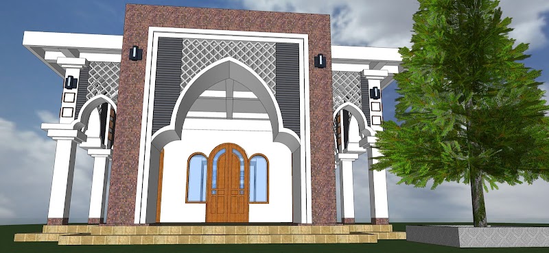 25+ Gambar Masjid Minimalis Tampak Depan, Konsep Terkini!