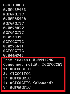 sosal: Multiple alignment implementation using Gibbs sampling (C++)