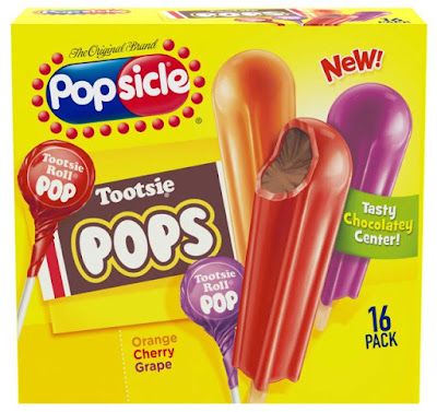 A box of Tootsie Pops Popsicles.