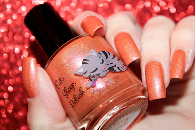 Swatch of the nail polish "Fawns Furry Friends" from Eat Sleep Polish