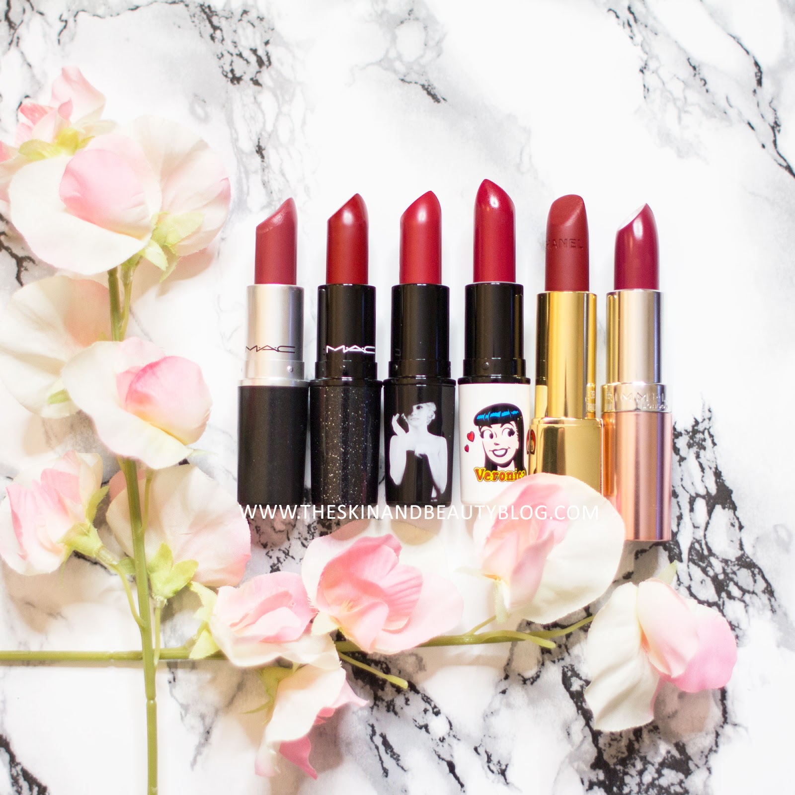 MAC, Chanel, Rimmel Red Lipstick Swatches Review MAC, Chanel, Rimmel Red Lipstick Swatches Review