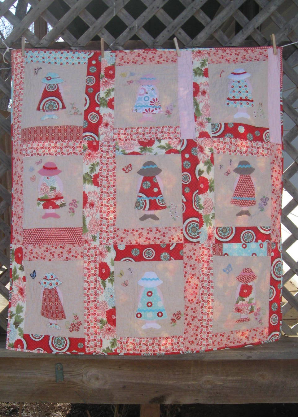 Curly Mom's Blog: My Quilt Entry for the Bloggers Quilt Festival