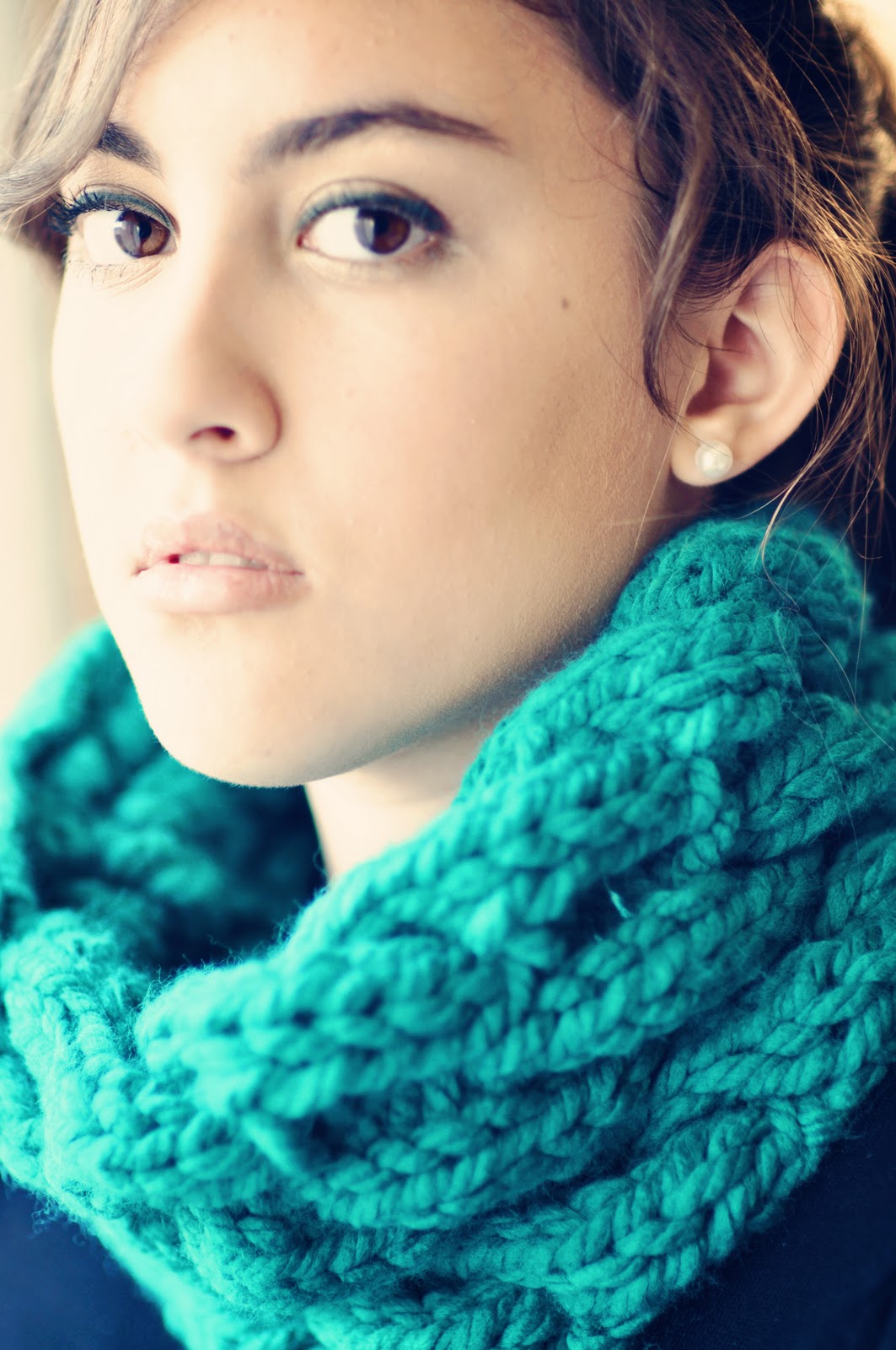 the jilted ballerina: KNITTING: Chunky Cable Cowl