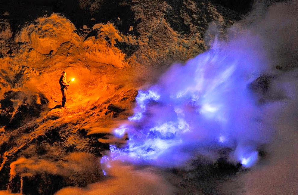 VOLCANO BLUE FIRE