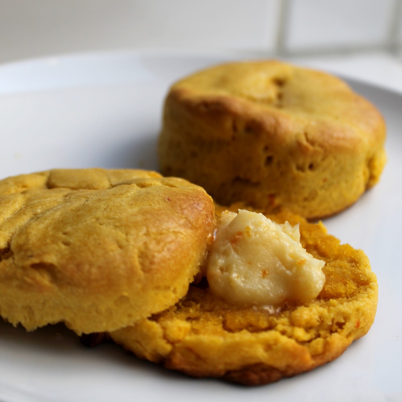 Sweet Potato Biscuits with Orange Honey Butter Cafe Delites