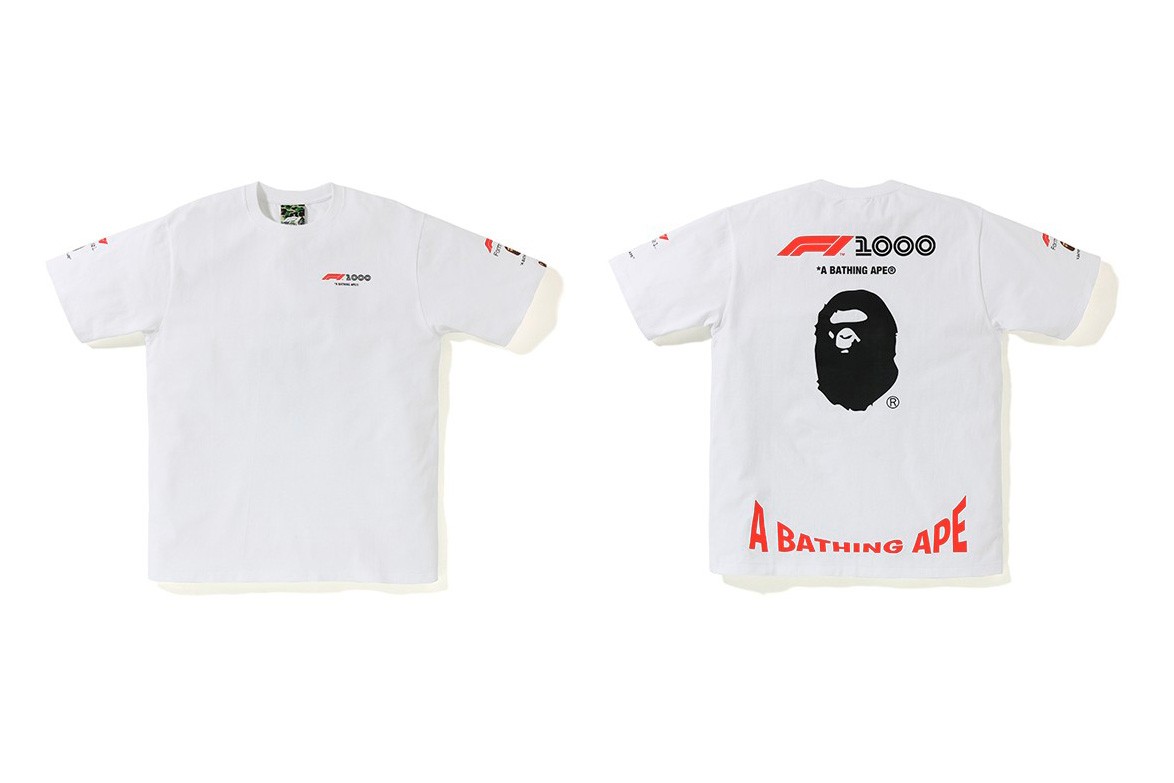 BAPE Unveils Full Formula 1 Collaboration - Planet of the 