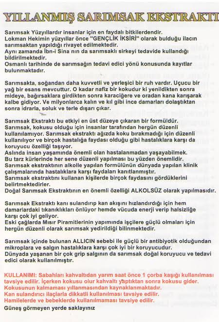 Sahsar Dan Konsantre Sifa Sarimsak Ekstrakti Kastamonu Gazetesi Kastamonu Ve Bolge Haberleri Kastamonuspor Sehir Gundemi Ve Son Dakika Haberleri