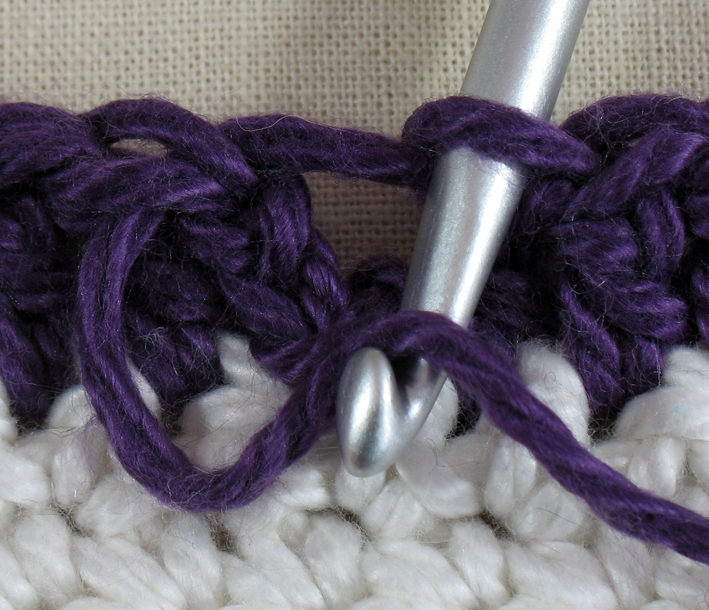 The Pulled Stitch Blog Crochet Tips Needle Join and Weave in Ends.