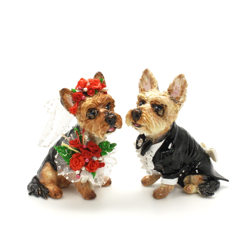Yorkshire Terrier Cake Topper Yorkshire Terrier Cake Topper