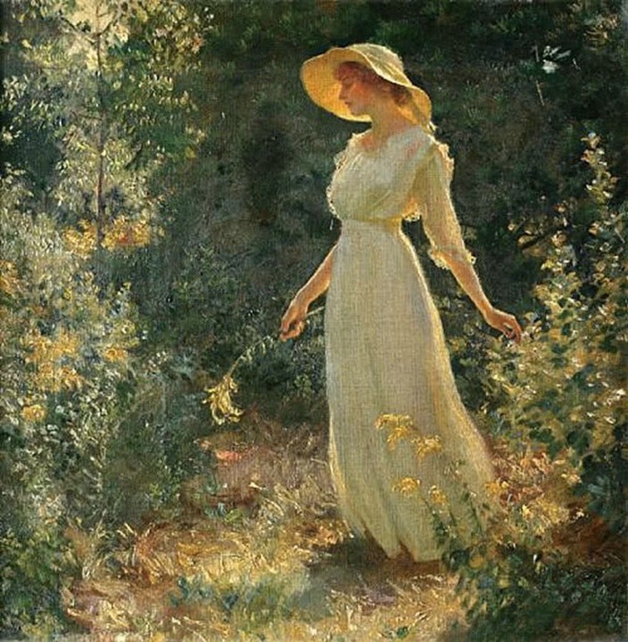 Charles Courtney Curran 1861-1942 | American Impressionist painter
