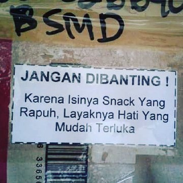 Berniat Mengirimkan Barang? Pesan untuk Kurir Ini Dijamin Bikin Melotot! Berniat Mengirimkan Barang? Pesan untuk Kurir Ini Dijamin Bikin Melotot!