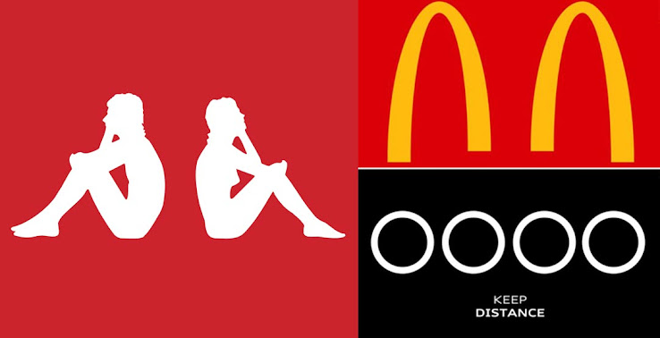 & Other Big Brands Redesign Logo To Promote Social Distancing - Footy Headlines