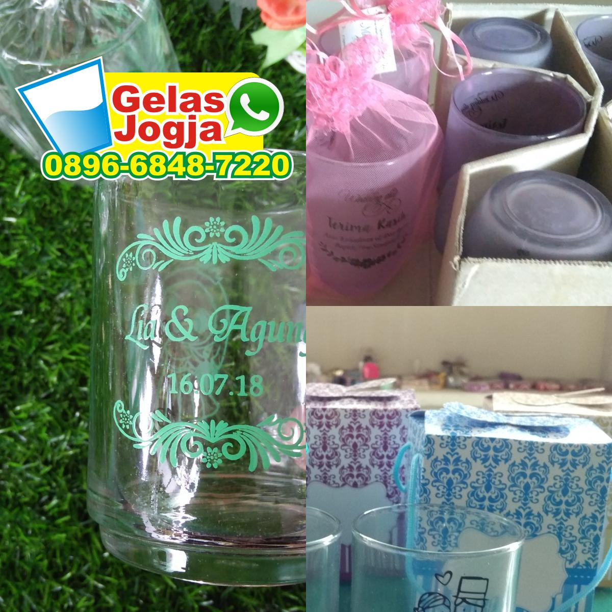 Souvenir Gelas Murah Di Jogja 0896.6848.7220 [wa] Harga Gelas Jogja