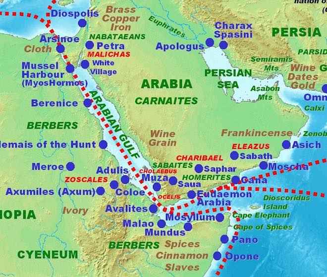 Ancient Spice Trade Routes