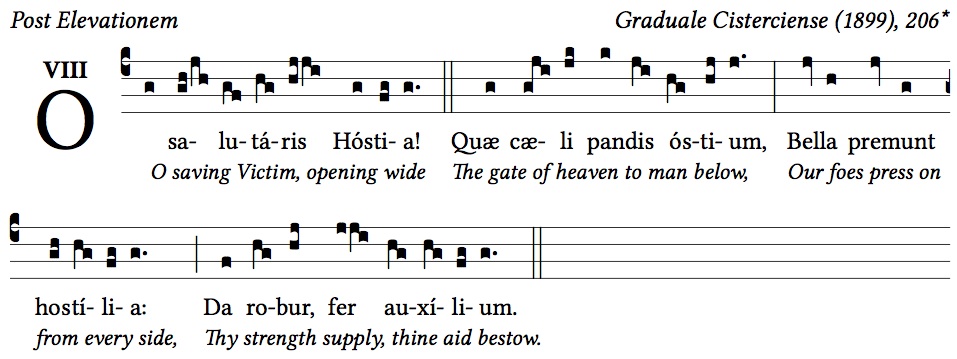 O Salutaris - No. 6 from Mass No. 11 in A major