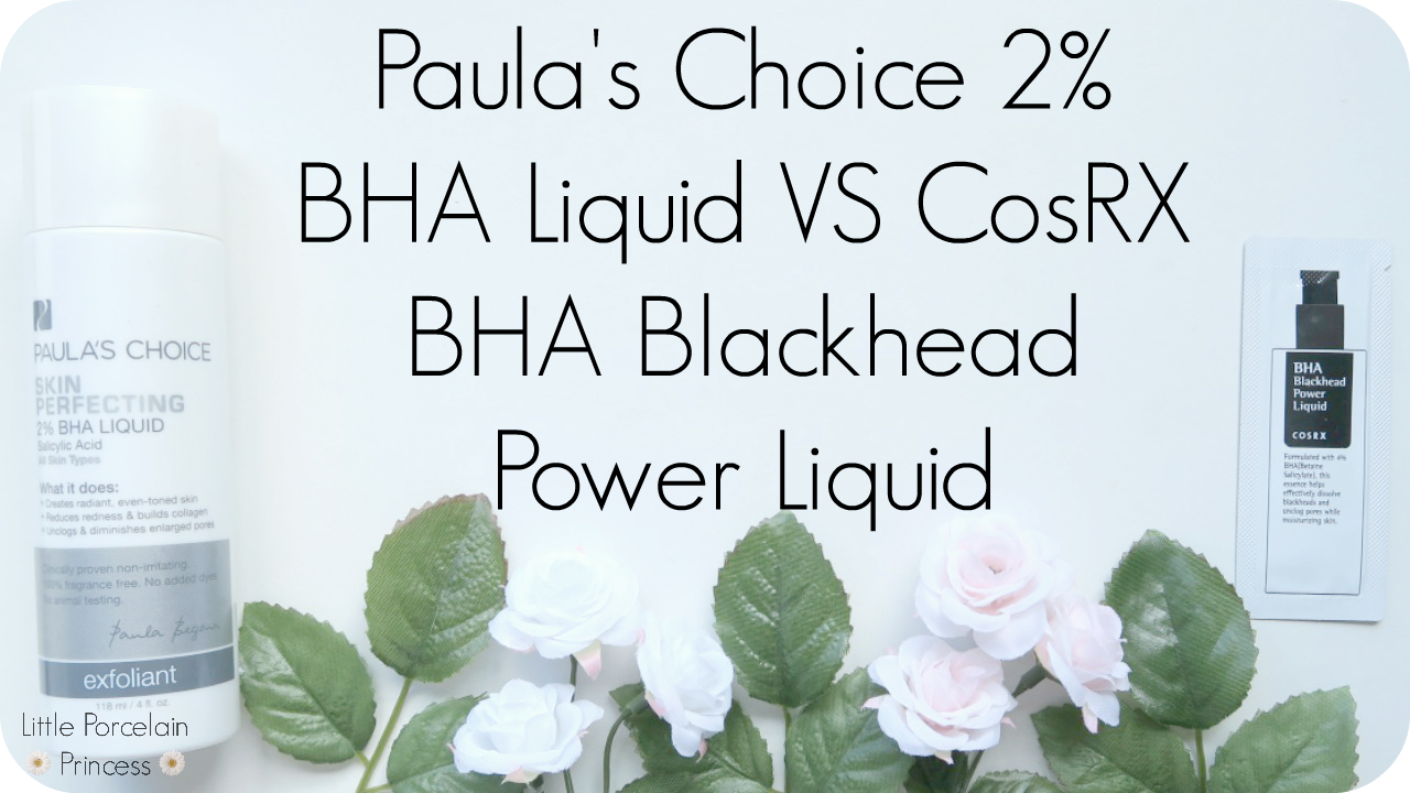 Little Porcelain Princess East VS West Paula's Choice Skin Perfecting