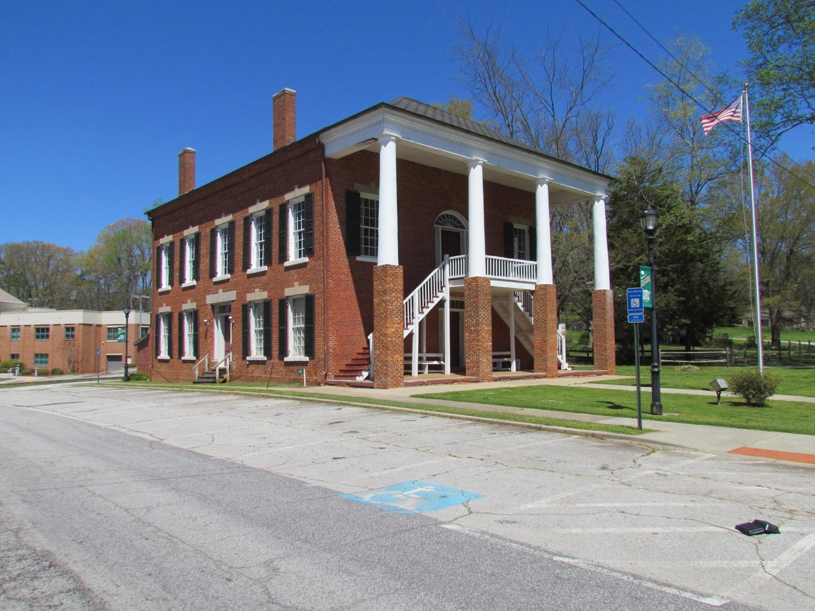 The Old Banks County Courthouse in Homer