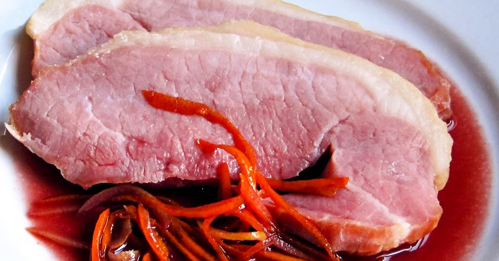 SousVide Supreme Gammon with Cumberland Sauce A Glug of Oil