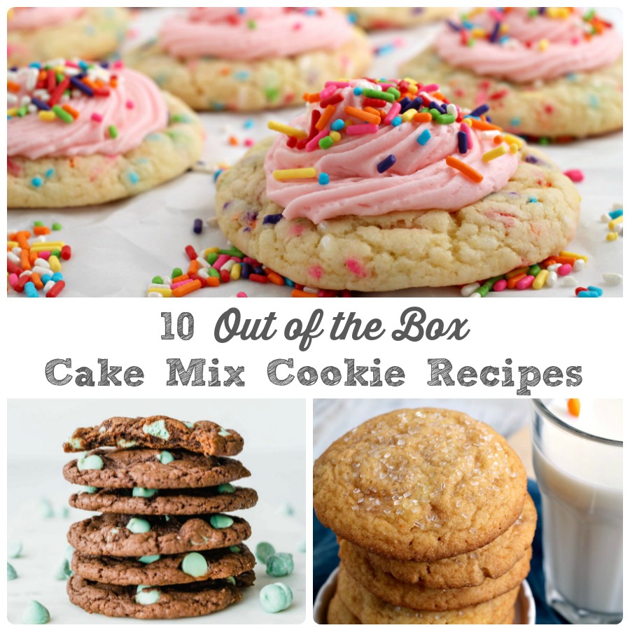 Frugal Foodie Mama: 10 Out of the Box Cake Mix Cookie Recipes