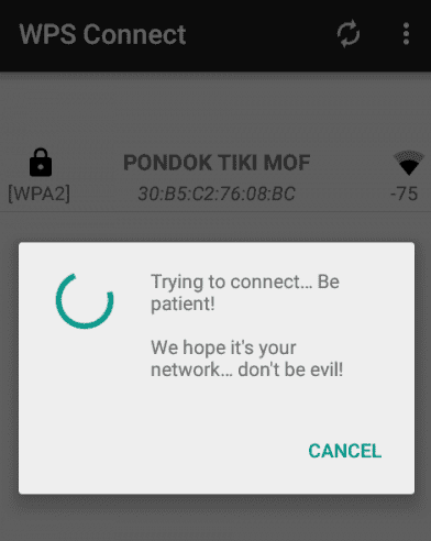 Membobol Password Wifi dengan WPS Connect 100% Work
