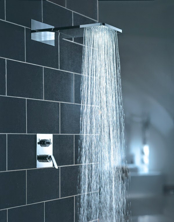 Rain showers for the special shower feeling