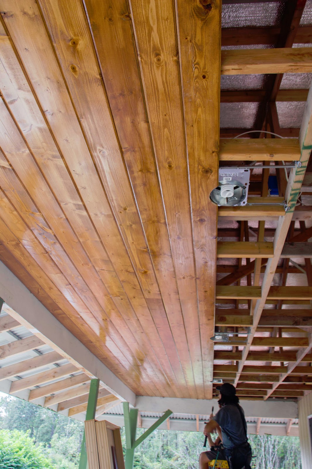 Big Island Living Lanai Ceiling Installation